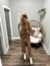 GEMMA COCO TRIM SWEATER BOTTOM PANTS