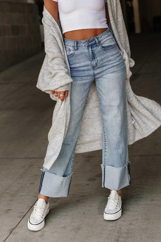 606 CUFF DENIM JEANS