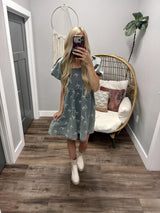 THE JACK BOW'D UP DENIM DRESS