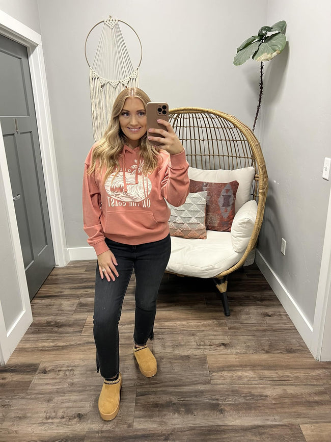 ONEILL DRIFT CLAY HOODIE TOP