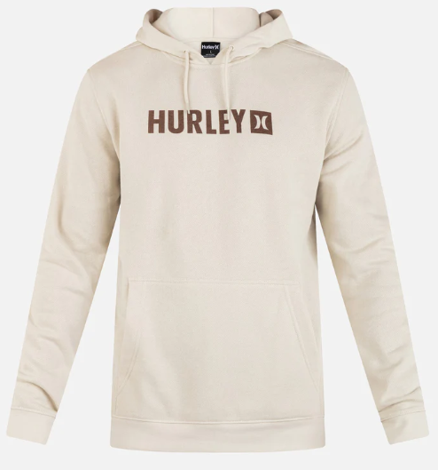 MENS HURLEY BONE THE BOX FLEECE HOODIE
