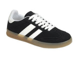 SABA BLACK AND WHITE CASUAL SNEAKER SHOE