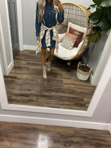 WRANGLER RETRO DENIM DRESS