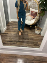 STELLA TEAL SWEATER TOP