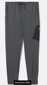 MENS HURLEY DARK STONE GREY PHANTOM PANTS