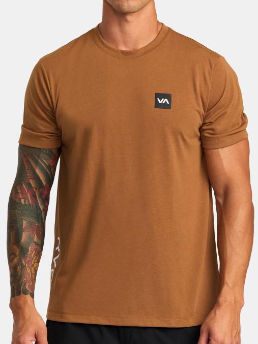 MENS RVCA TOBACCO 2X TEE