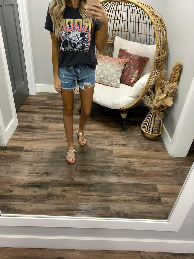 CHARCOAL ROCK MY SOUL TEE
