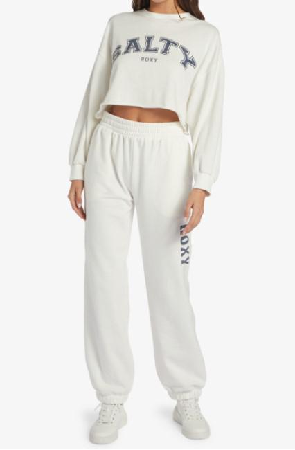 ROXY SNOW WHITE MOVE ON UP TRACK PANT