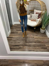 LEOPARD SWEATER VEST