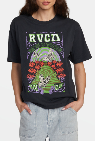 RVCA SWIRL ANYDAY SHORT SLEEVE TEE