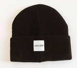 BLACK GIGI PIP BEANIE