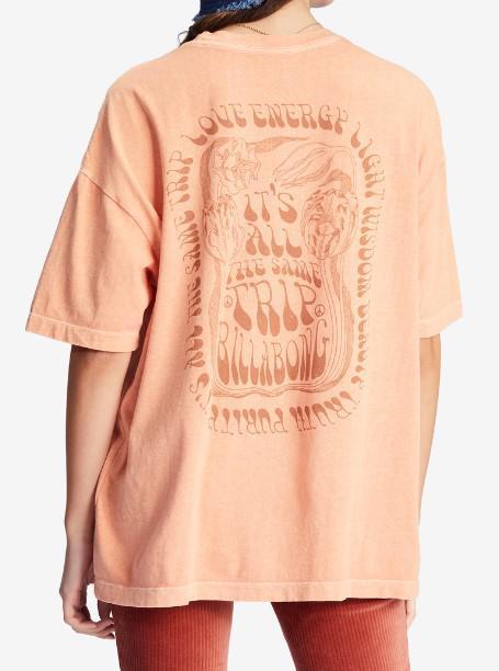BILLABONG OVERSIZED ITS A TRIP SHORT SLEEVE TEE