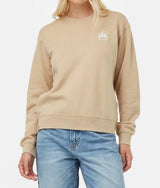 TENTREE IRISH CREAM SPRUCE CREW SWEATER