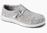 MENS REEF LIGHT GREY CUSHION COAST MESH SHOES