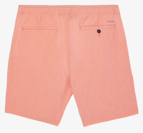 O'NEILL RESERVE 18" ELASTIC WAIST CORAL