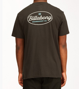 MENS BILLABONG BLACK VISTA TEE