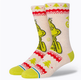 STANCE GRINCH SWEATER SOCKS MEDIUM