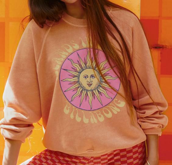 HERE WE GO BILLABONG CREW SWEATER