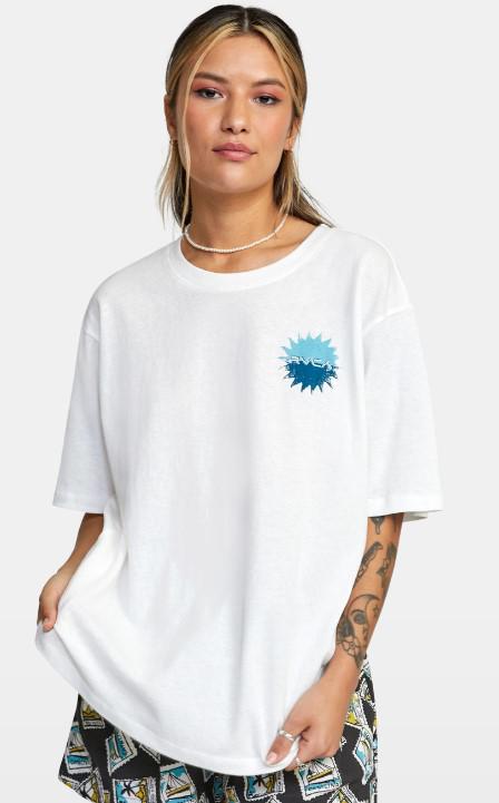 RVCA ROTATIONS BOYFRIEND TEE