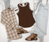 CAMEL CONTRAST TANK