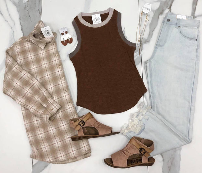 CAMEL CONTRAST TANK