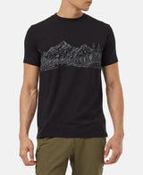 MENS TENTREE BLACK MOUNTAIN SCNENIC TEE