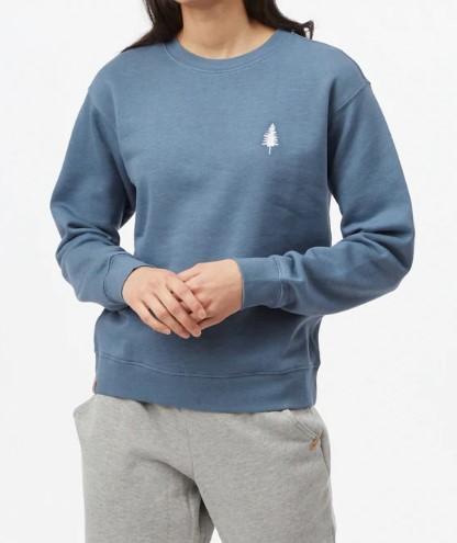 VINTAGE BLUE TENTREE CREW SWEATER