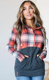 MISS UNDERSTOOD 1/2 ZIP HOODIE