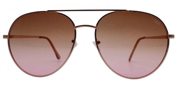 ISEA SAILOR GOLD/BROWN ROSE POLARIZED SUNGLASSES