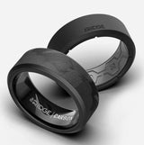 RIDGE WALLETS FORGED CARBON FIBER RING SET