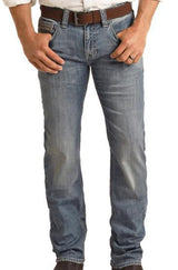 ROCK & ROLL REGULAR FIT STRETCH MEDIUM V STACKABLE BOOT JEANS VINTAGE
