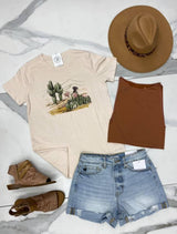 NATURAL DESERT GRAPHIC TEE