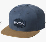 BLUE RVCA HAT