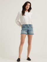 LUCKY BRAND RELAXED DOUBLE BUTTON SHORTS