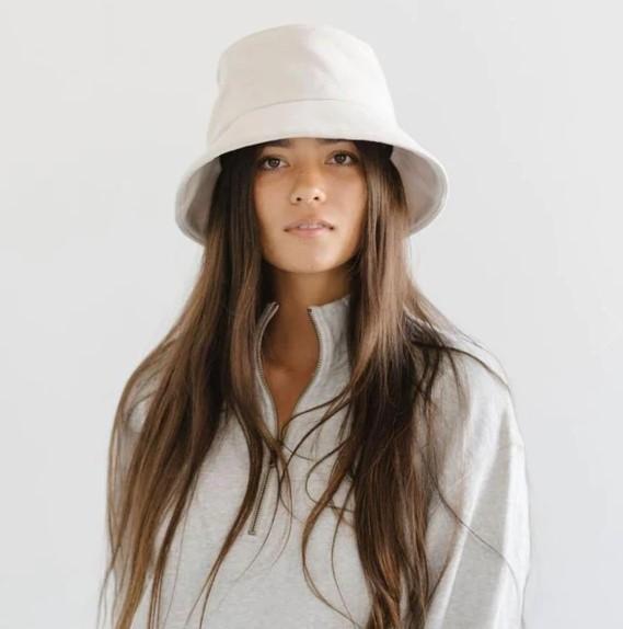 GIGI PIP RYLEE CREAM BUCKET HAT