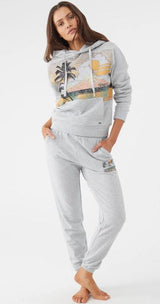 ONEILL HEATHER GREY SWEPT UP SWEATS