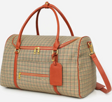 PLAID WEEKENDER FAWN DESIGN BAG