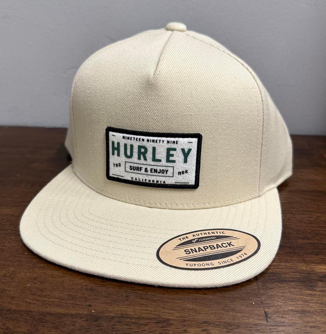HURLEY CREAM BIXBY SNAPBACK HAT
