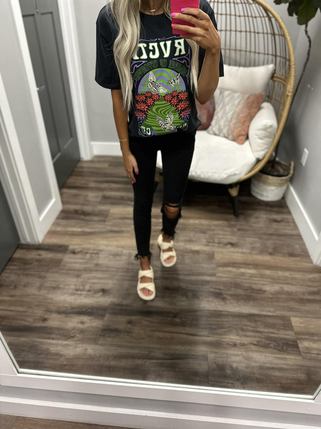 RVCA SWIRL ANYDAY SHORT SLEEVE TEE