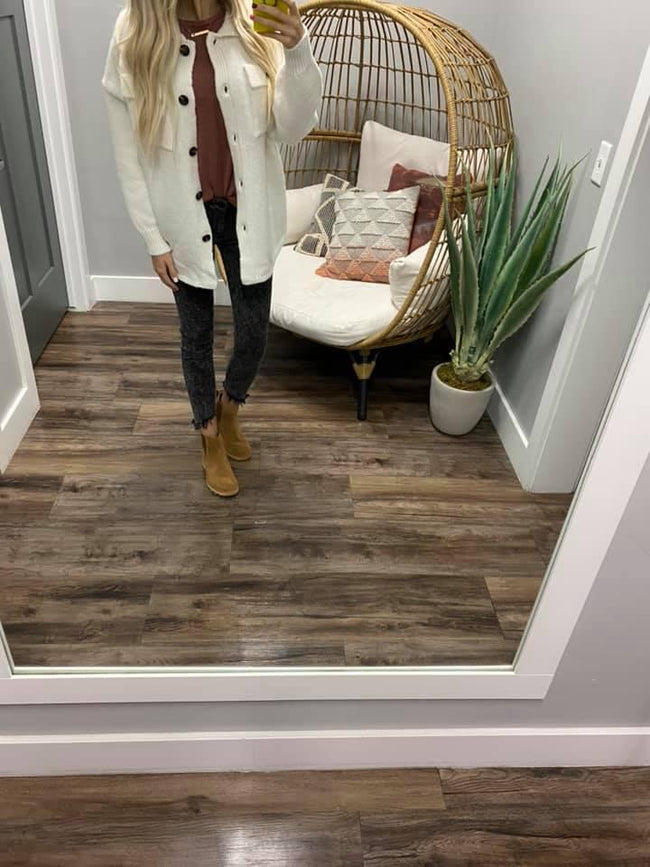 IVORY POCKET SHACKET