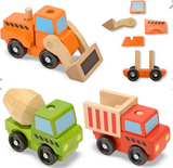 CONSTRUCTION VEHICLES PLAY SET