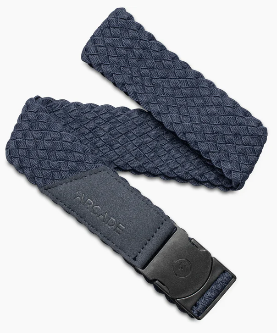 ARCADE VAPOR STRETCH BELT NAVY