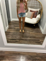 ICE PINK POCKET TEE SHIRT