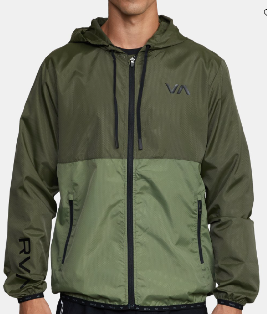 MEN'S RVCA HEXSTOP OLIVE JACKET