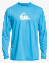 QUIKSILVER SOLID STREAK UPF 50 LONG SLEEVE SHIRT COBALT