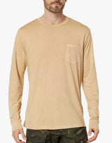 MENS RVCA PIGMENT LONG SLEEVE TEE