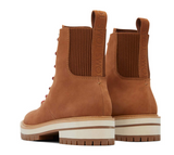 TOMS TAN OILED FRANKIE BOOTS