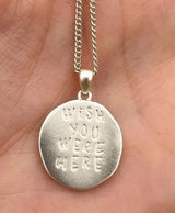 SILVER SUMMER STATE OF MIND GET BACK NECKLACE