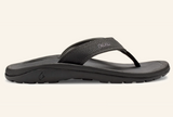 OLUKAI OHANA MEN'S FLIP FLOPS BLACK/SHADOW