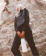 BLACK/CAMO TREK JOGGER